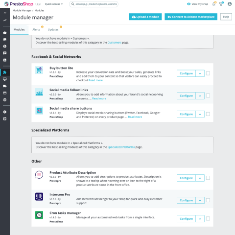 Module PrestaShop Attribute Description Pro