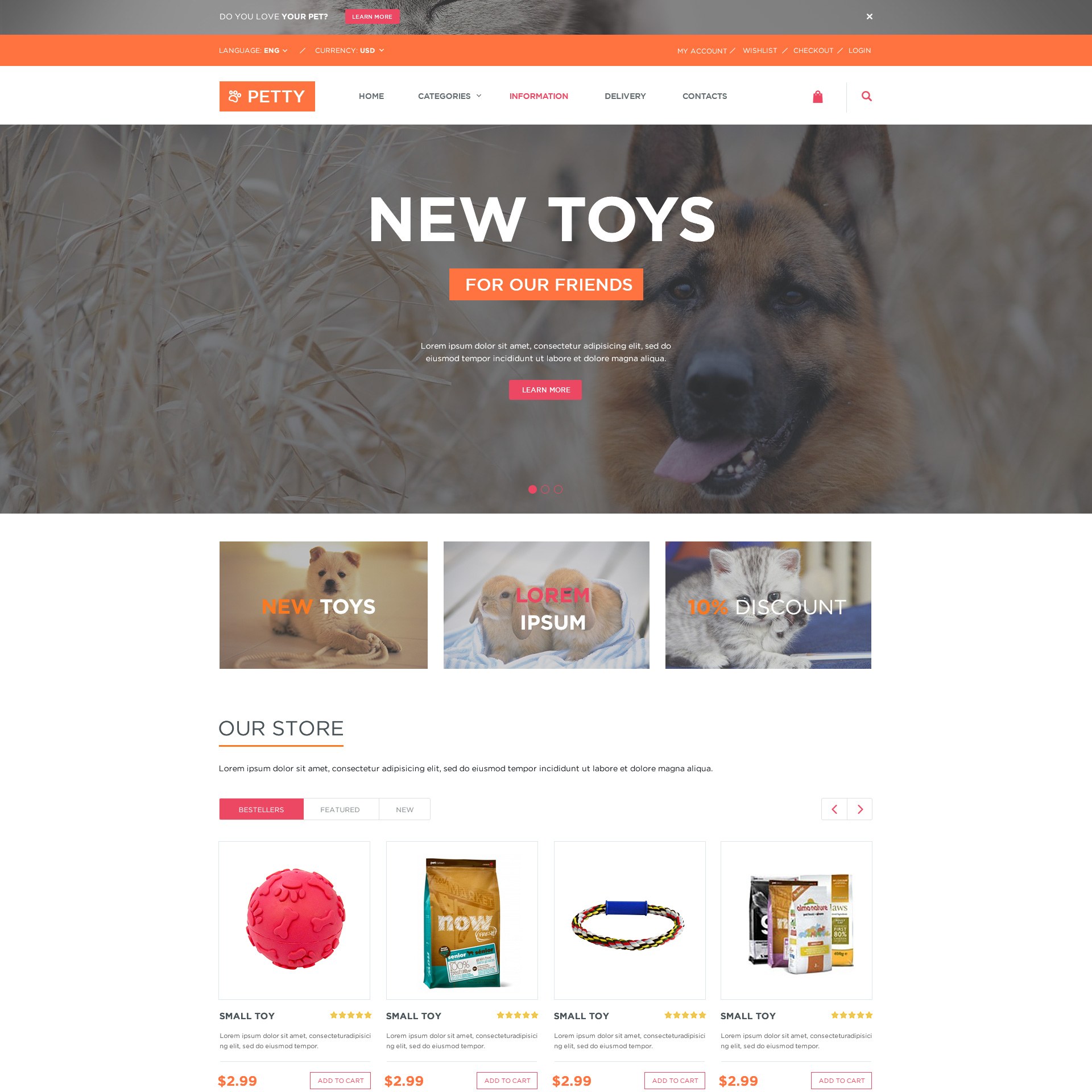 Pets Store PrestaShop Theme – PrestaPro Addons