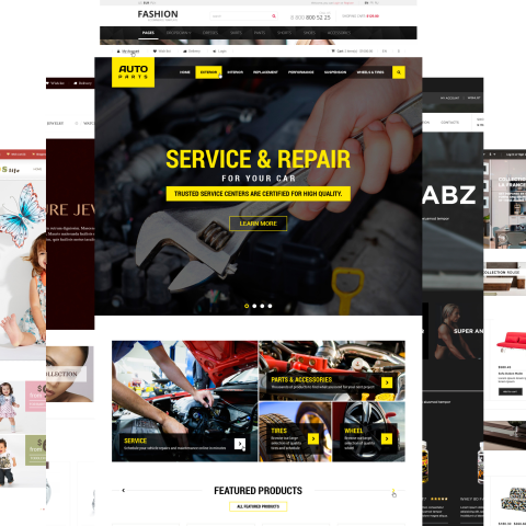 PrestaShop Themes Pack 2023